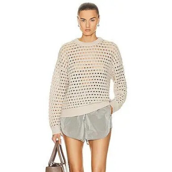 Rare Women's  Harshaw Sweater Size Small Grey Tan  Sold out Everywhere VAR01504 - Picture 5 of 12